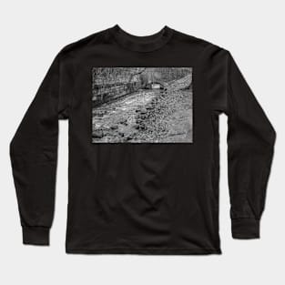 Bridge over the river in the Dutch city of Maastricht Long Sleeve T-Shirt